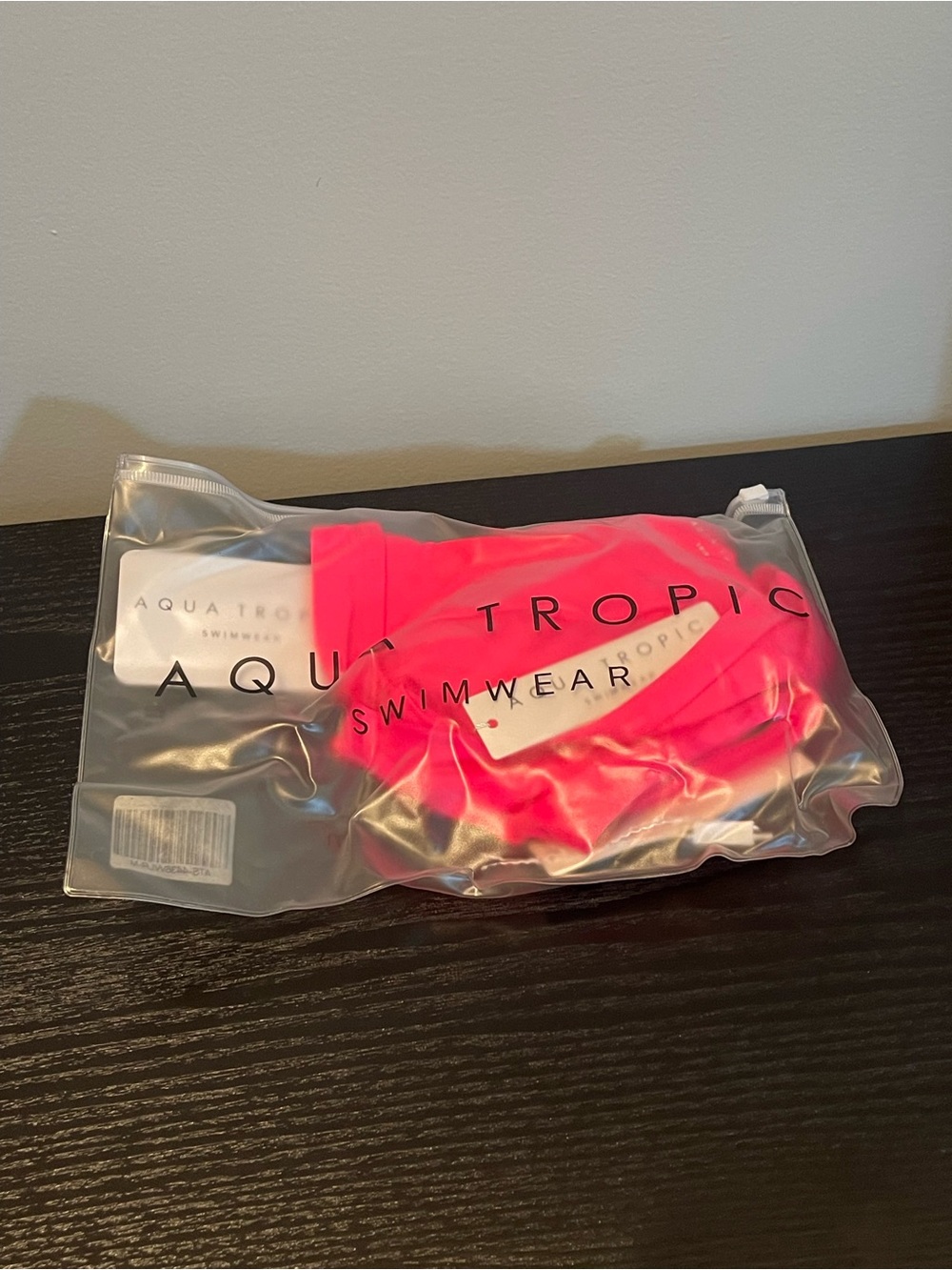 Aqua Tropic NWT Neon Pink Bikini